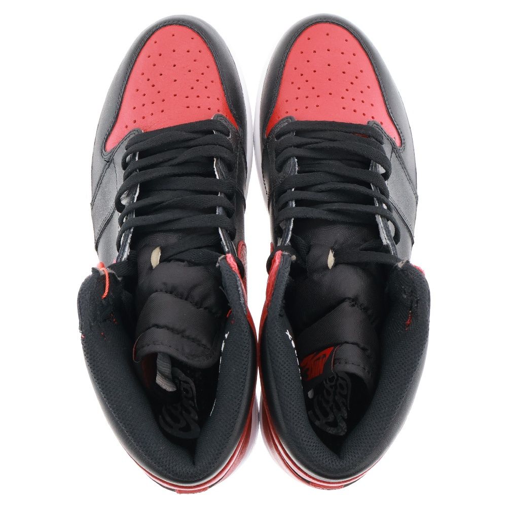 NIKE (ナイキ) 16年製 AIR JORDAN 1 RETRO HIGH OG BANNED BRED エア