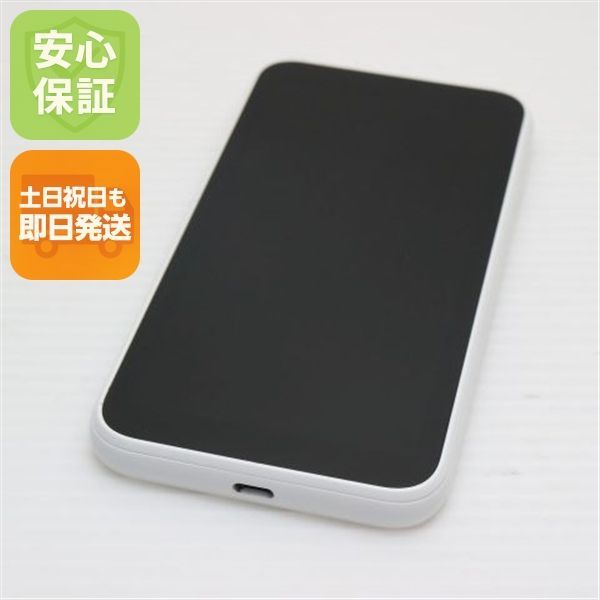 美品 SCR01 Galaxy 5G Mobile Wi-Fi ホワイト 白ロム 本体 即日