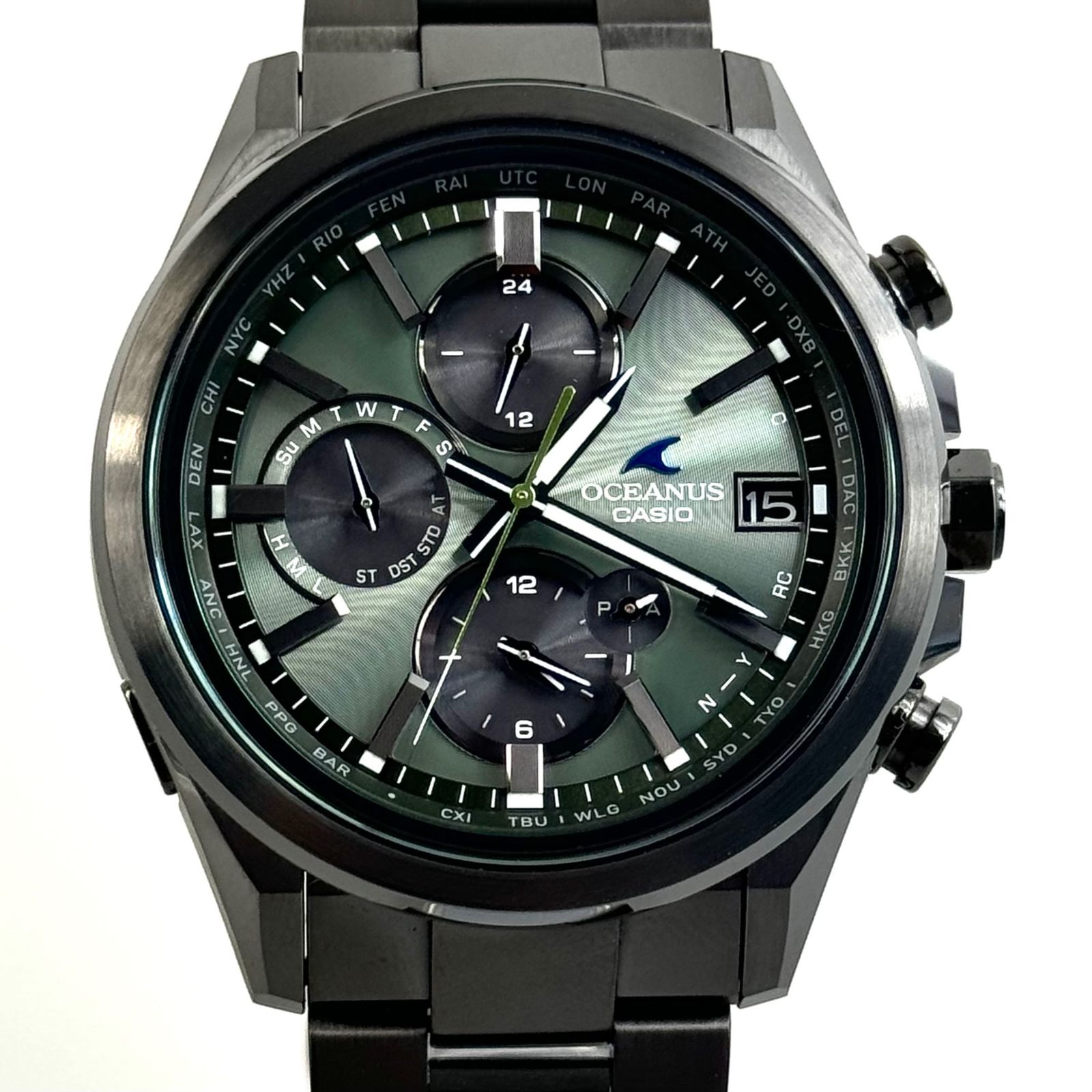 ほぼ未使用】カシオ オシアナス クラシックライン OCW-T4000BA−1A3JF 