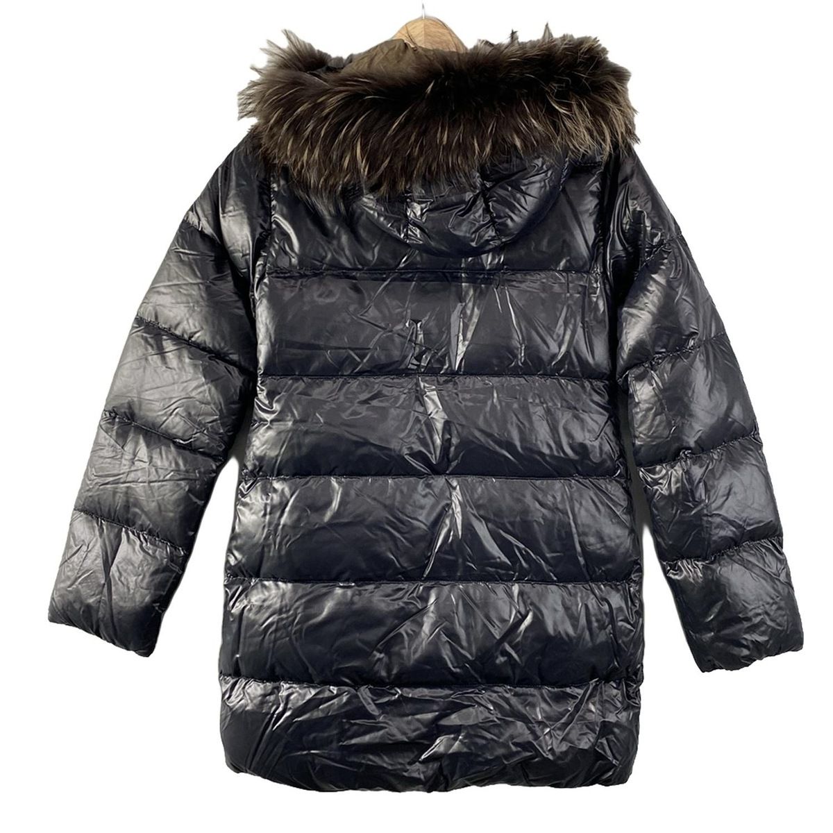 DUVETICA デュベティカ ダウンコート サイズ40 M レディース Kappa カッパ 黒 長袖 冬