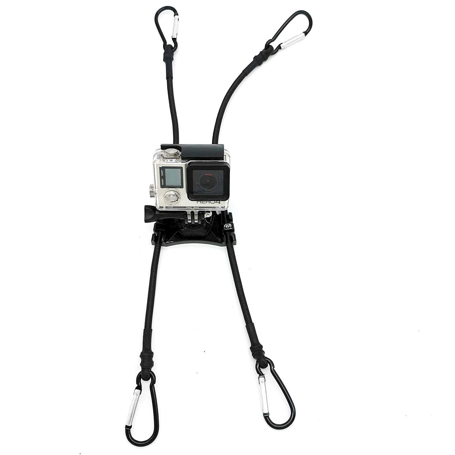 MEINUOKE アクションカメラ チェーンリンク フェンスマウント GoProアクションカメラ用 - バックストップカメラマウント 野球 ソフトボール テニスゲームの記録に最適