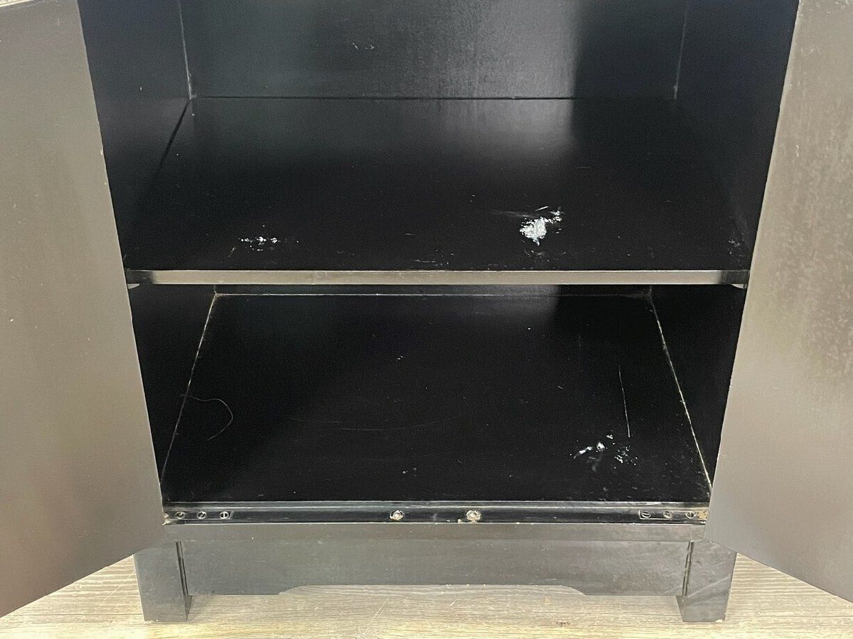 GQ75 香港製 水芭蕉 海芋 キャビネット /T2 GQ75 香港製 水芭蕉 海芋 キャビネット / サイドテーブル 漆芸 中国