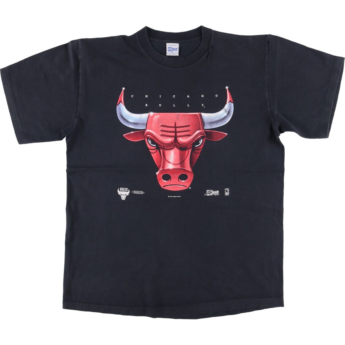 古着 90年代 M SPORT WEAR NBA CHICAGOBULLS シカゴブルズ ロゴTシャツ メンズXL相当 ヴィンテージ|eaa542119