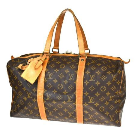 【中古】 ルイヴィトン LOUIS VUITTON サック スープル 45 ボストンバッグ 旅行かばん ハンド モノグラム レザー M41624 83BP706