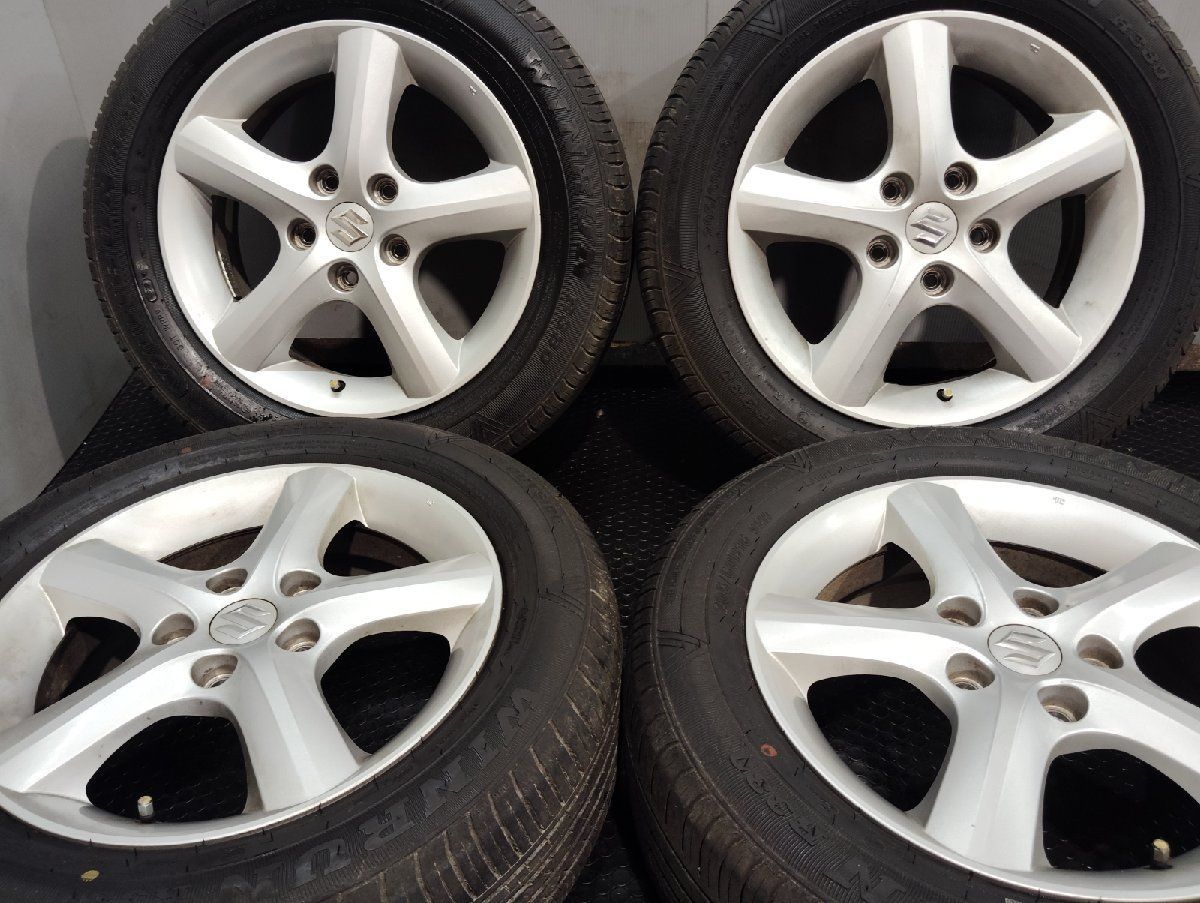 WINRUN R380 205|60R16 夏タイヤ SUZUKI SX4 純正ホイール 16インチ 6J5HPCD114.3 50 22年製 バリ溝 MTY275