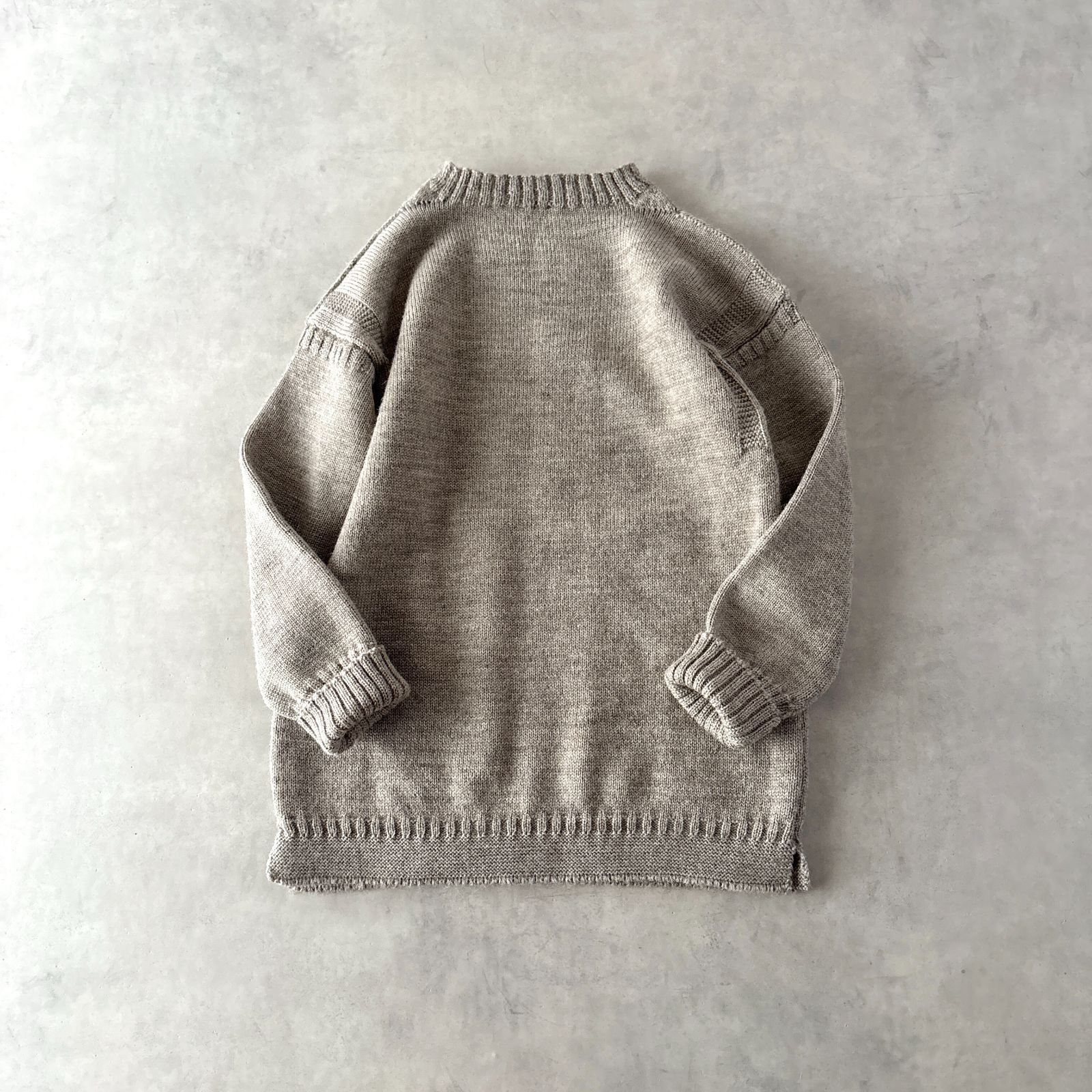 美品 / Le Tricoteur ル トリコチュール / TRADITIONAL WOOL GUERNSEY 