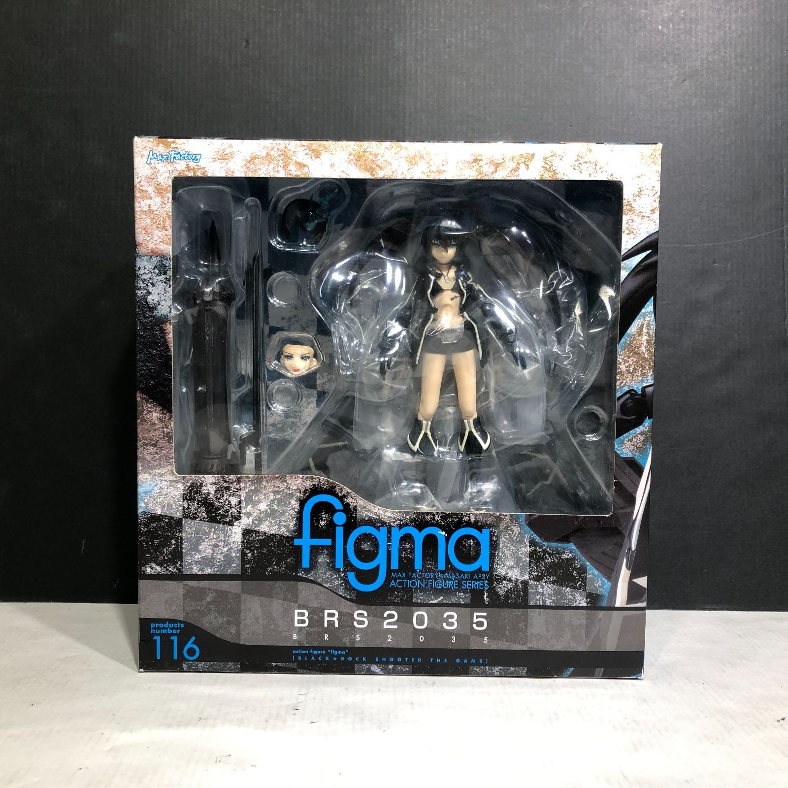 城東41-107】Figma BRS2035 ブラック☆ロックシューター
