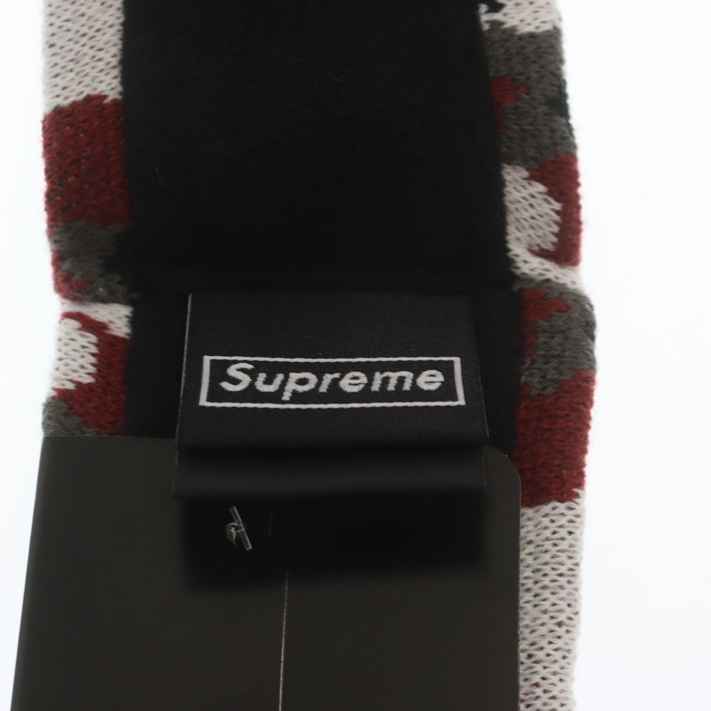SUPREME (シュプリーム) ×New Era 18AW Big Logo Headband ニューエラ
