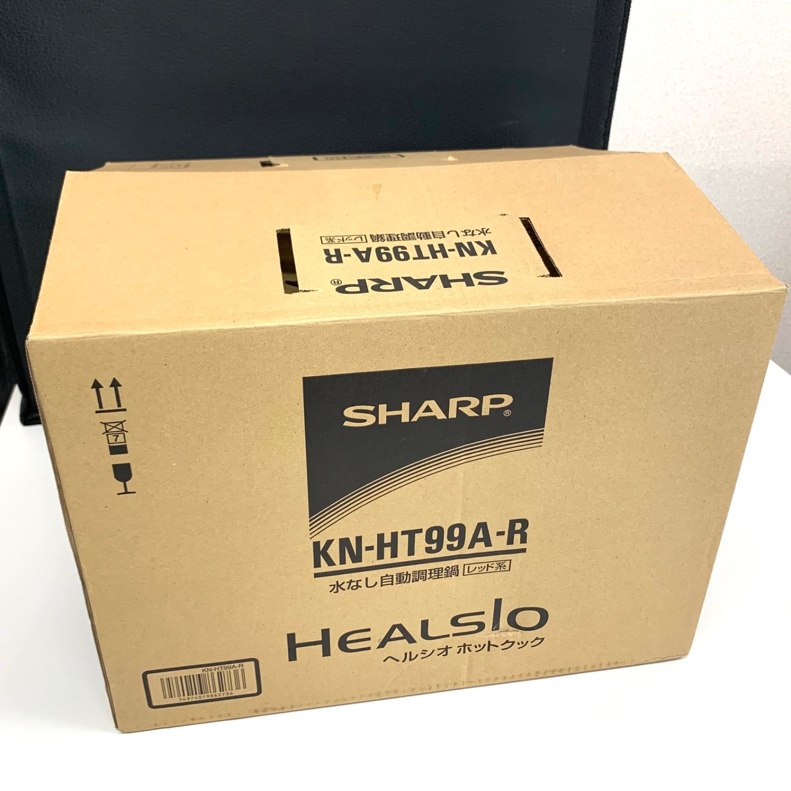 163820】 SHARP ヘルシオ ホットクック KN-HT99A-R 水なし自動調理鍋