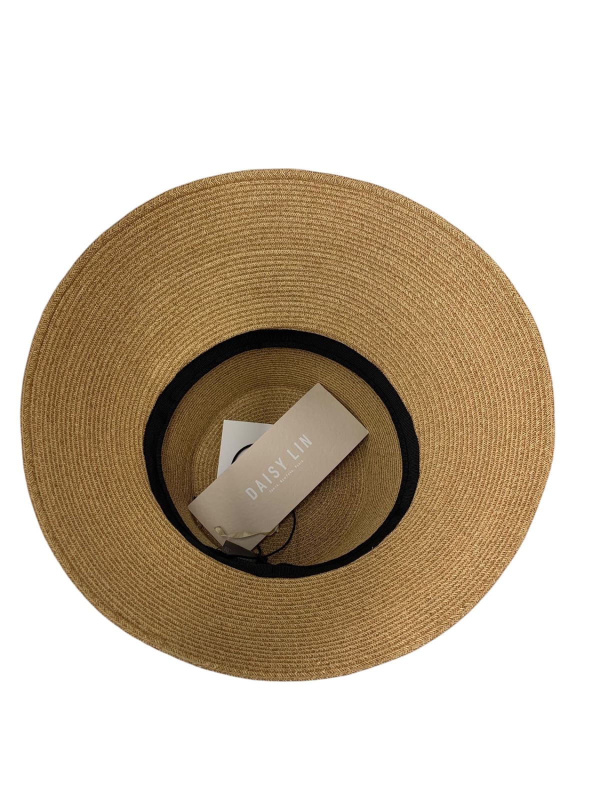 デイジーリン Hat Audrey 麦わら帽子 ベロアリボン【中古】 デイジーリン Hat Audrey 37400 麦わら帽子 F ブラウン ベロア
