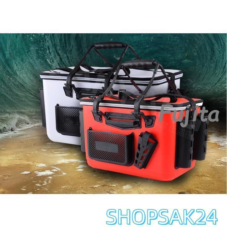 タックルバッグ フィッシングバッグバッカン EVA ロッドスタンド付 釣魚 釣り フィッシング 釣り具 エサ 餌 水汲み 多機能 バケツ 収納 防水 軽量685