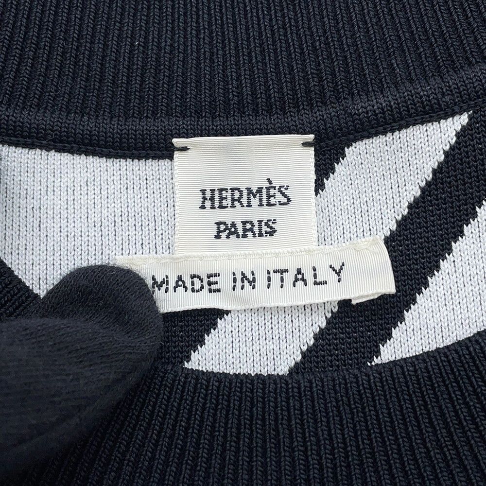 エルメス ワンピース クロスライン ノースリーブ サイズ34 エルメス ワンピース クロスライン ノースリーブ レディース