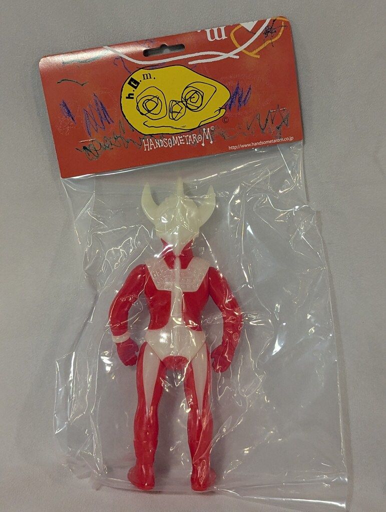 未開封　ツブラヤストア限定　蓄光　ハンサムタロウエム　ウルトラマン　ソフビ ハンサムタロウエム 空想科学特撮おもちゃシリーズ「ウルトラマン