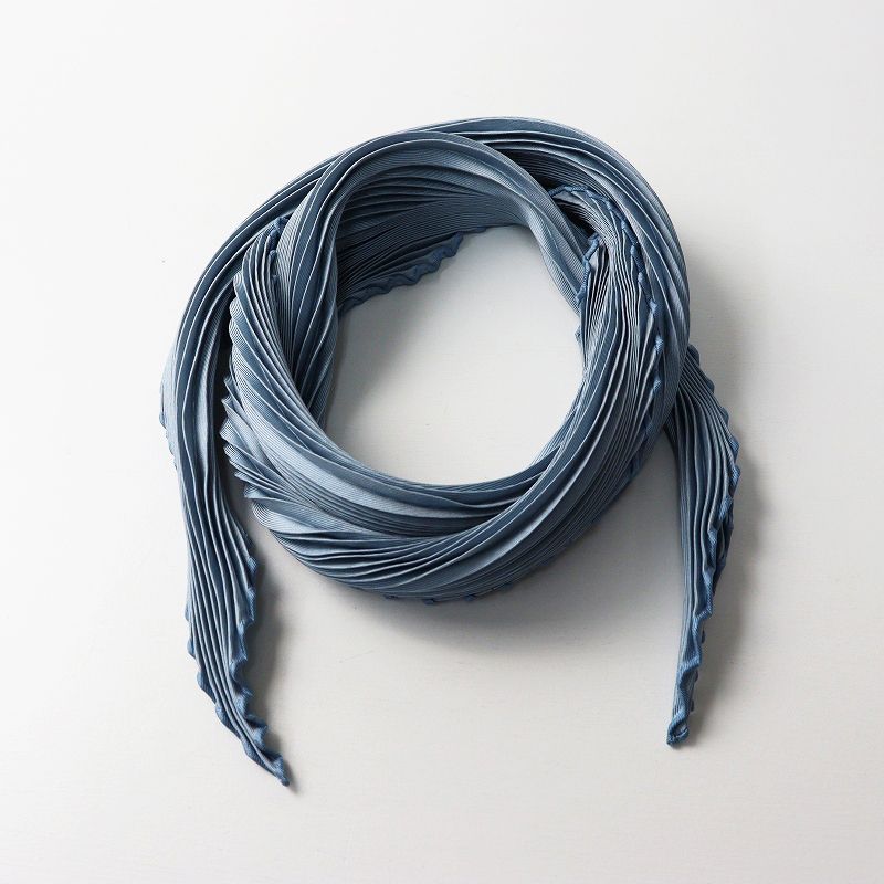箱付き エルメス HERMES シルク100% カレ プリーツスカーフ