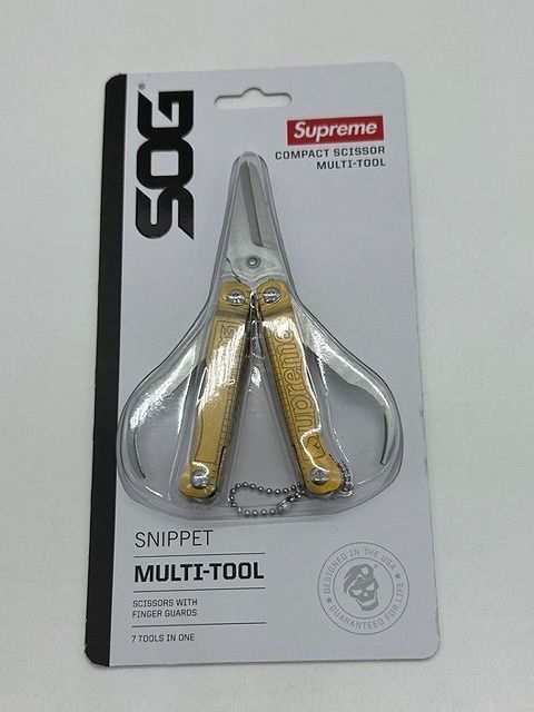 シュプリーム　supreme SOG multi tool マルチツール　新品 Supreme x SOG MacV Tool 