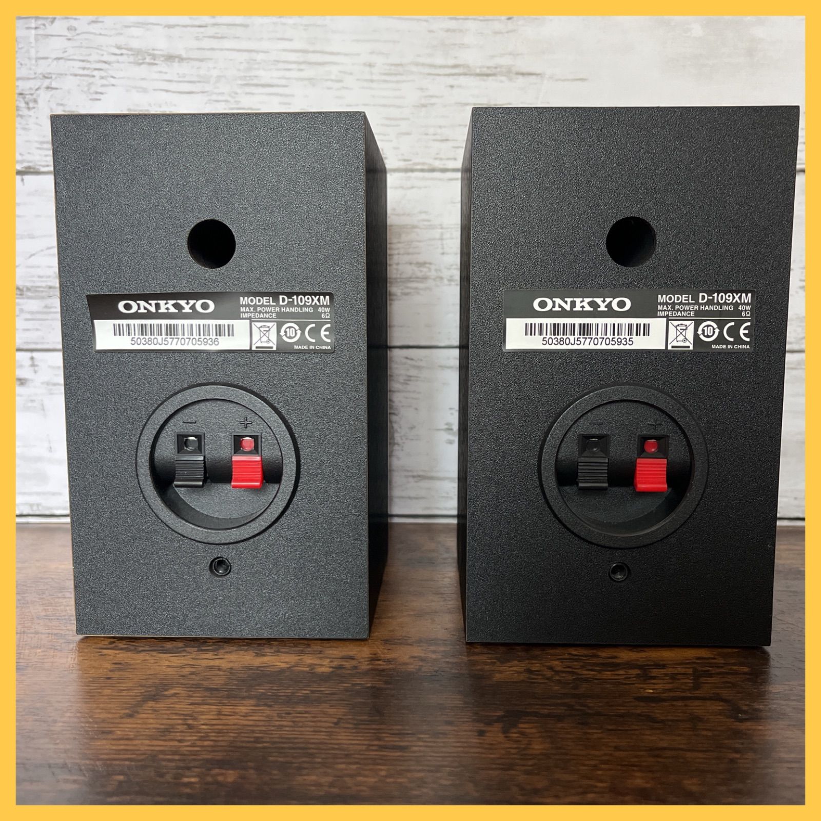 ONKYO D-109XM スピーカー - メルカリ