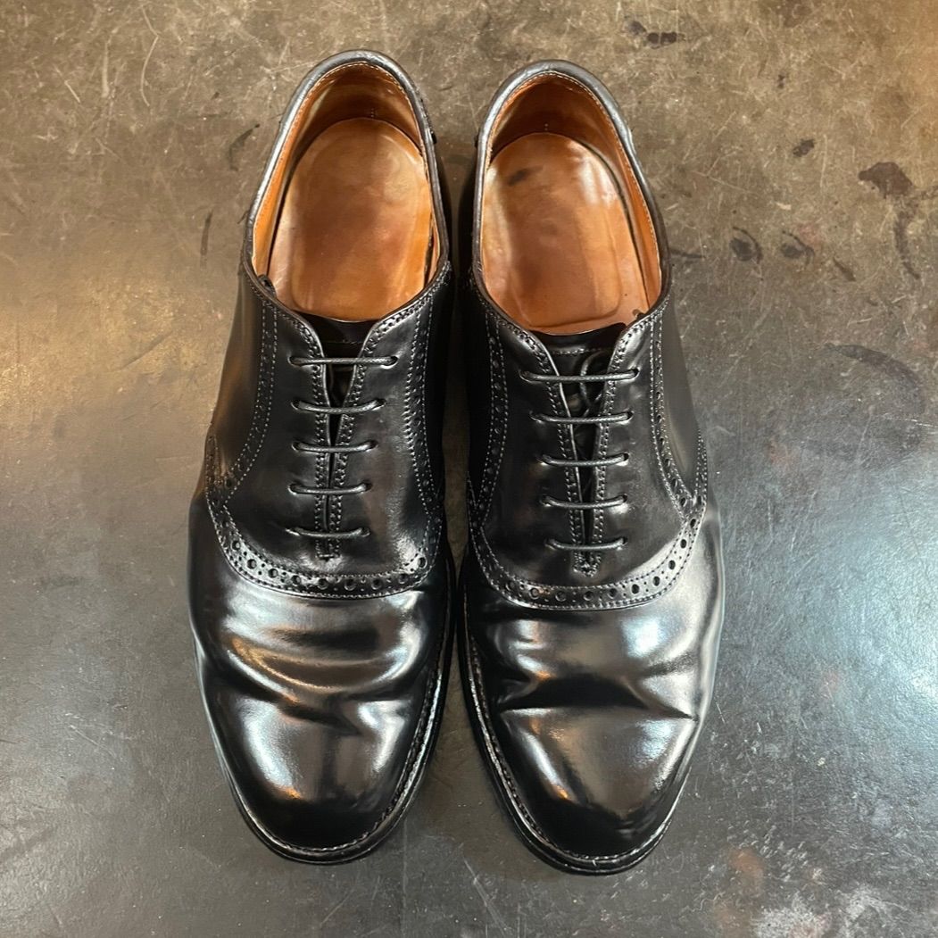 993US10C(27-27.5cm)Alden□コードバン サドルシューズ□#993 - ドレス 993US10C(27-27.5cm)Alden□コードバン サドルシューズ□#993 - ドレス