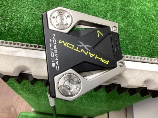 タイトリスト SCOTTY CAMERON PHANTOM X 7 34インチ レフティ パター PT スチール フレックスその他 メンズ 男性用 左利き レフティ 左用 Cランク ゴルフクラブ