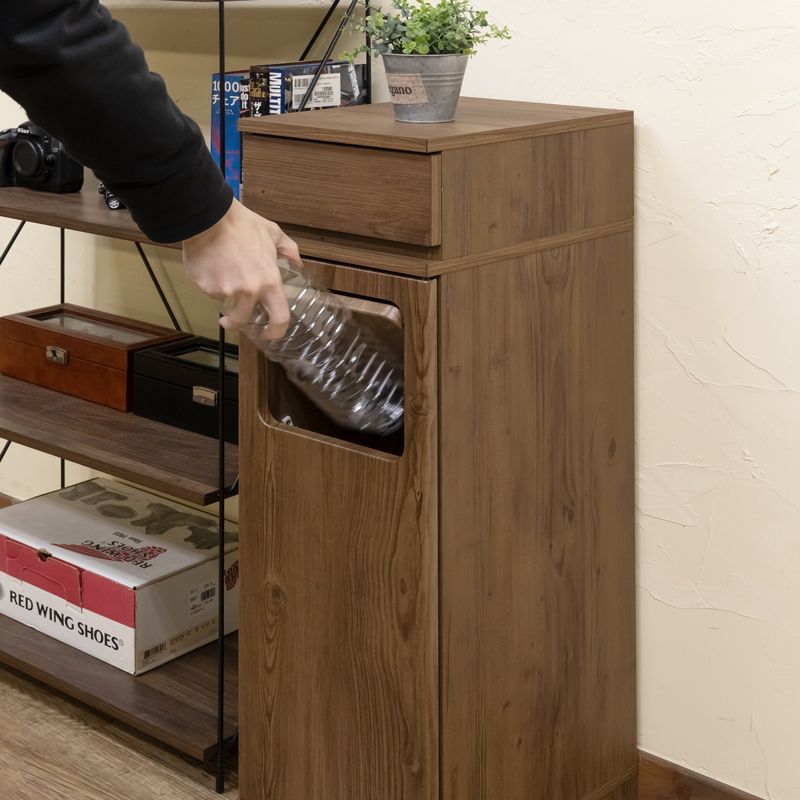 フラップ式ダストボックス 1分別 BR/NA/WW