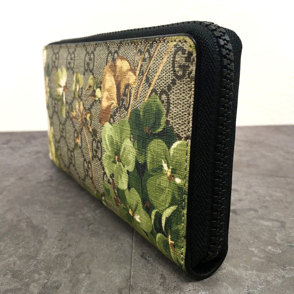 送料込み！ 未使用品 GUCCI ジップウォレット 408665 ブルームス  