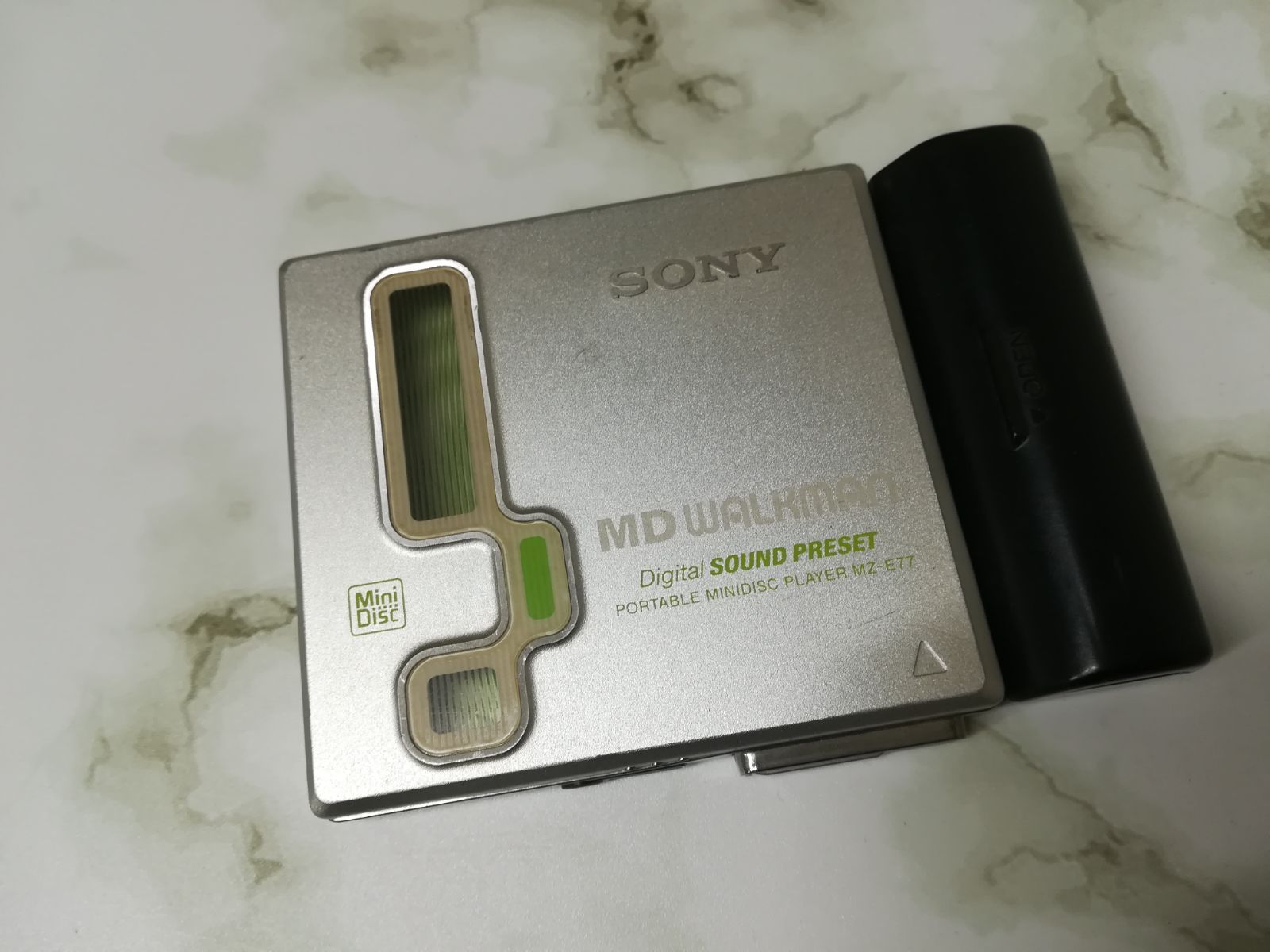 ジャンク】SONY MD Walkman MZ-E77 動作未確認 ネコポス発送 送料無料