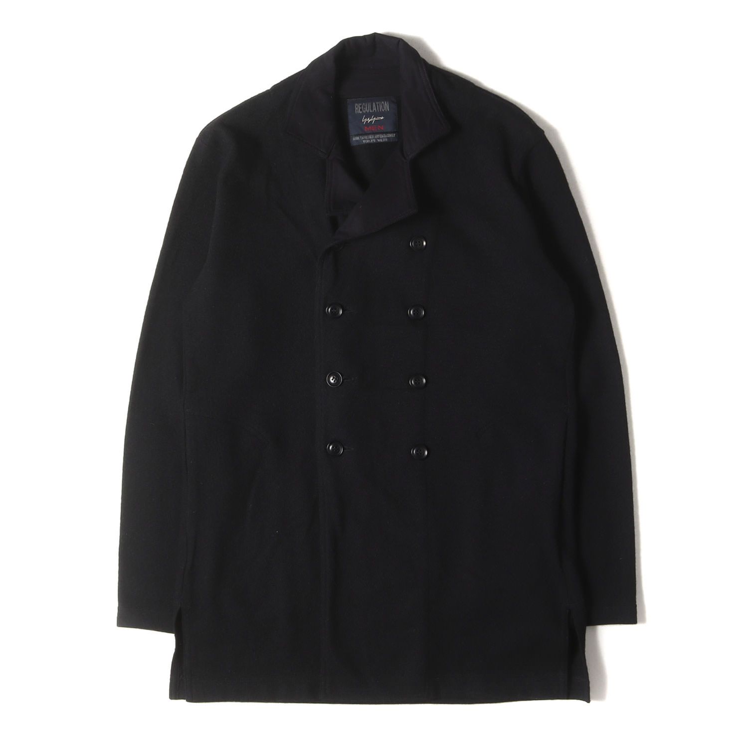 Yohji Yamamoto(Ys) ヨウジヤマモト コート サイズ:1 ウール フラノ 