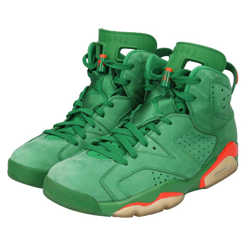 NIKE (ナイキ) AIR JORDAN 6 RETRO GATORADE GREEN AJ5986-335 エアジョーダン6 レトロ ゲータレード  グリーン ハイカットスニーカー US9.5/27.5cm グリーン - メルカリ