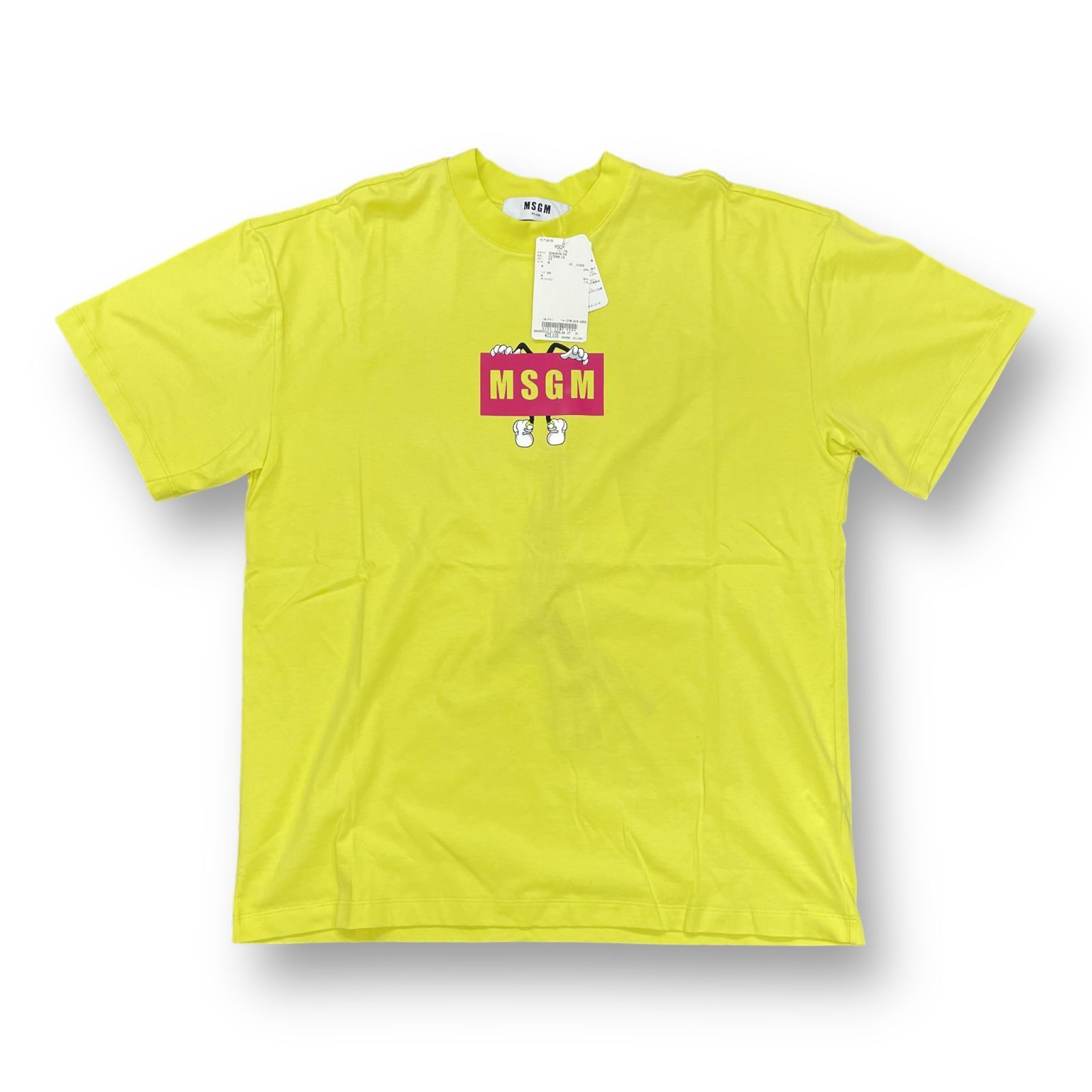 【関税込】新作■MSGM■フロント ロゴ プリント Tシャツ 2カラー ExocJgEv.jpg