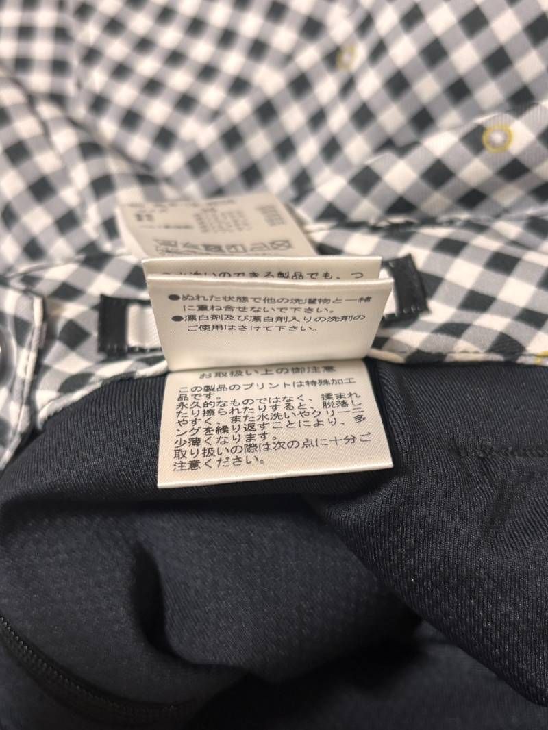 マークアンドロナ ギンガムチェックカットソー21