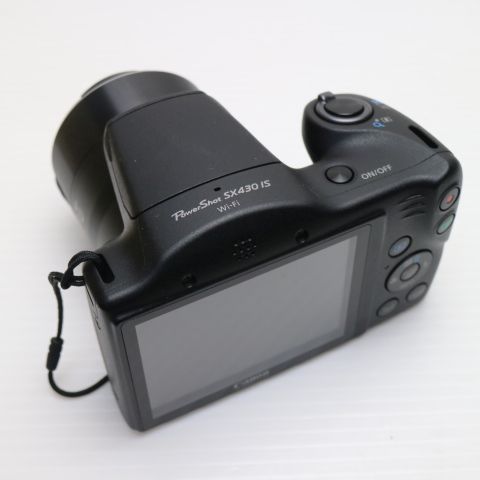 満足保障！ PowerShot SX430 IS ブラック コンデジ Canon 本体 土日祝発送OK 06000 色とりどりの