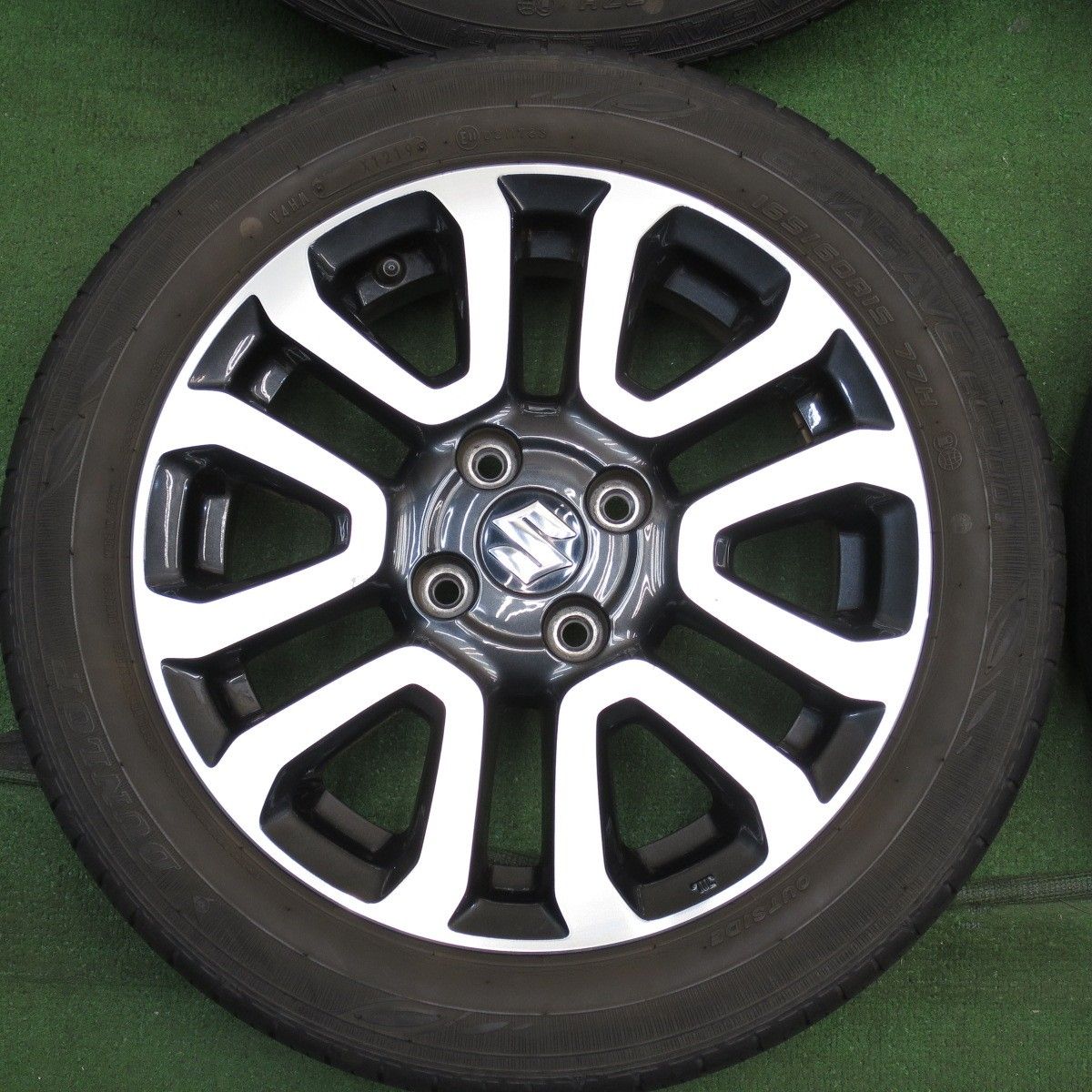スズキ純正 ハスラー Jスタイル ダンロップ エナセーブ 165/60R15 送料無料* 4本価格☆スズキ ハスラー 純正 165/60R15 ダンロップ