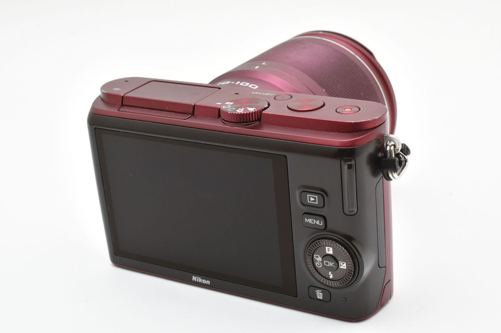  さんに Nikon 1 J 3 レンズキット レッド でふんわり な写真が撮れる スマホからのステップアップに最適 ミラーレス一眼 デジタルカメラ