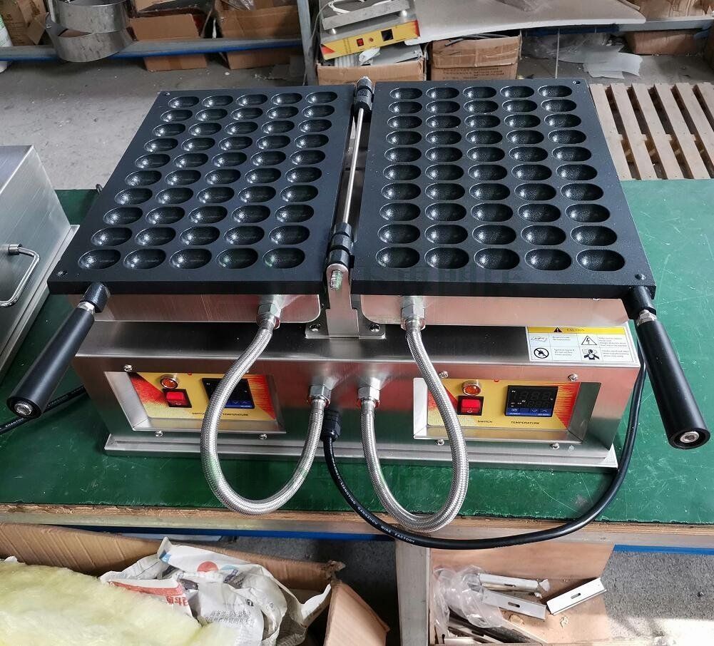 ベビーカステラメーカー ワッフルメーカー ケーキ 50ピース デジタルディスプレイ付き 単相 2 0０V