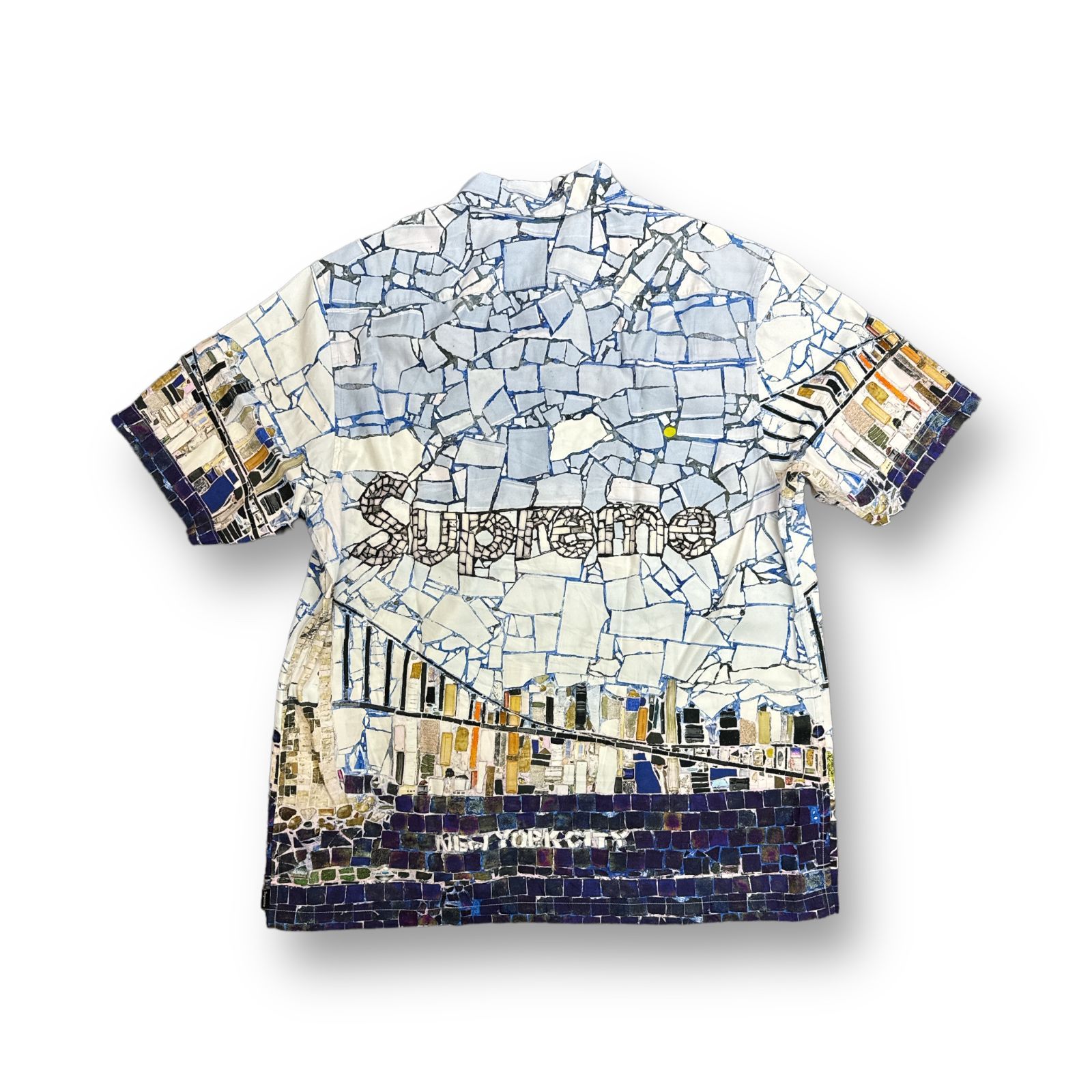 国内正規 未使用品 SUPREME 24SS Mosaic S/S Shirt Multicolor モザイク ショートスリーブ シャツ シュプリーム  マルチカラー M 68681A3 - メルカリ