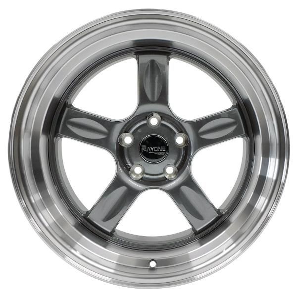 タイヤホイール 4本セット Rayone Racing 5008GM 18インチ 9.5J