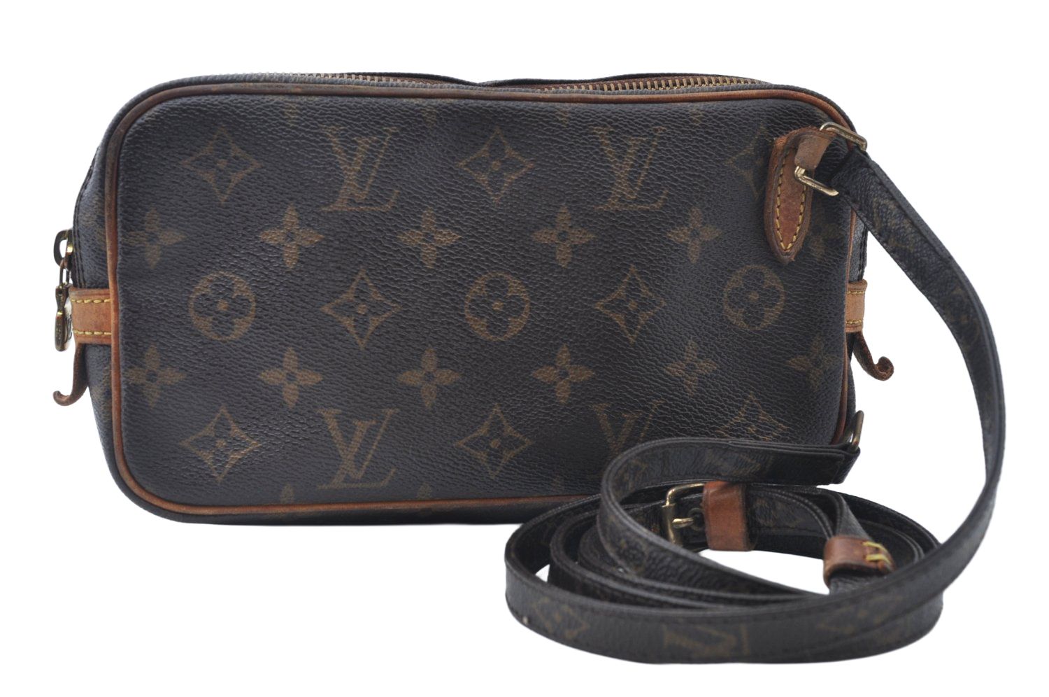 LOUIS VUITTON ルイヴィトン モノグラム マルリー バンドリエール ショルダーバッグ M51828 ジャンク 6092M
