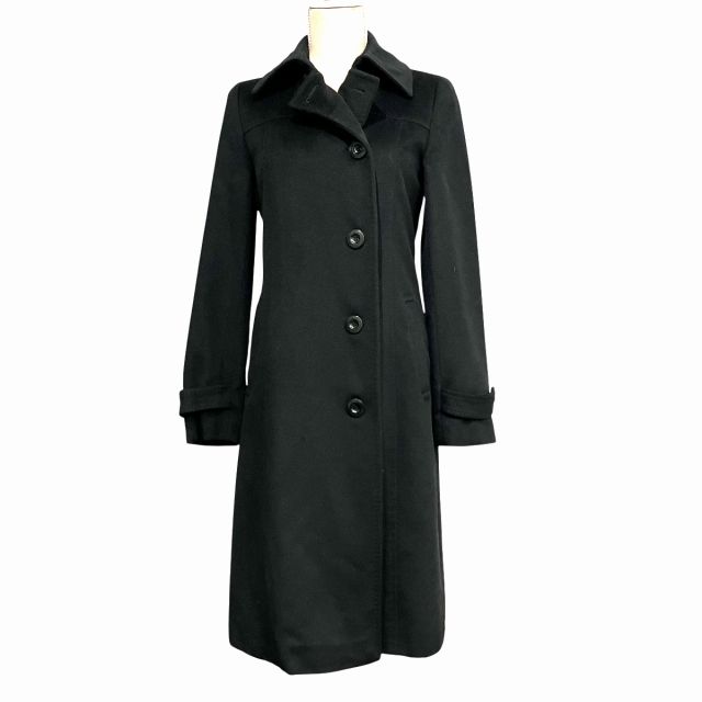 楽天市場】≪再入荷≫ストラップ付カシミヤ混ロングコート