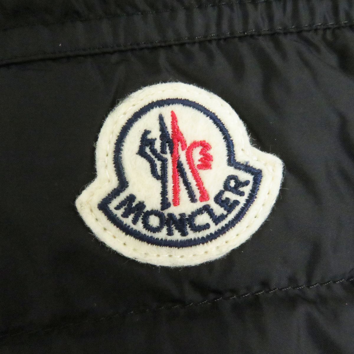 未使用品□23SS MONCLER/モンクレール ALKAP ロゴワッペン ダブル