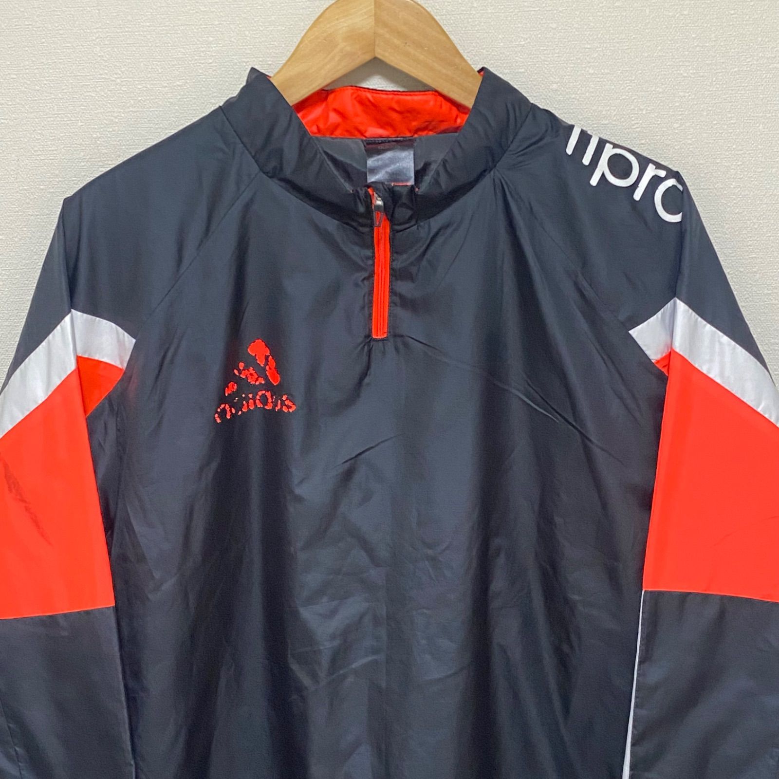 w^)b adidas アディダス 11pro ウインドブレーカー ハーフジップ