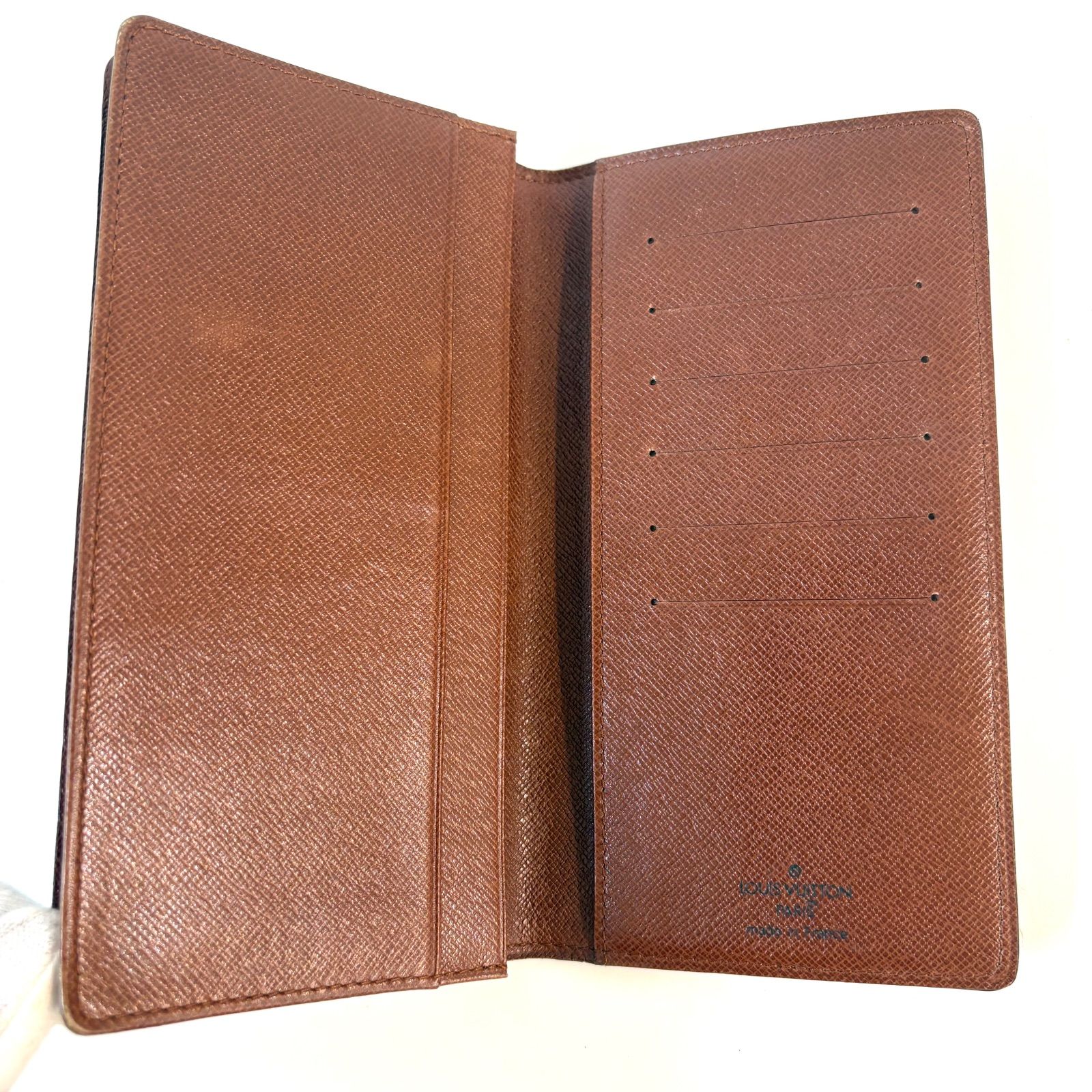 ◼️LOUIS VUITTON◼️ ポルトカルト クレディ 円 長財布 メンズ
