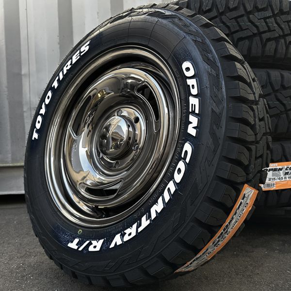 タイヤ・ホイール t ace US仕様！錆び対策済 ハイエース 200系 レジアスエース 新品 16インチ