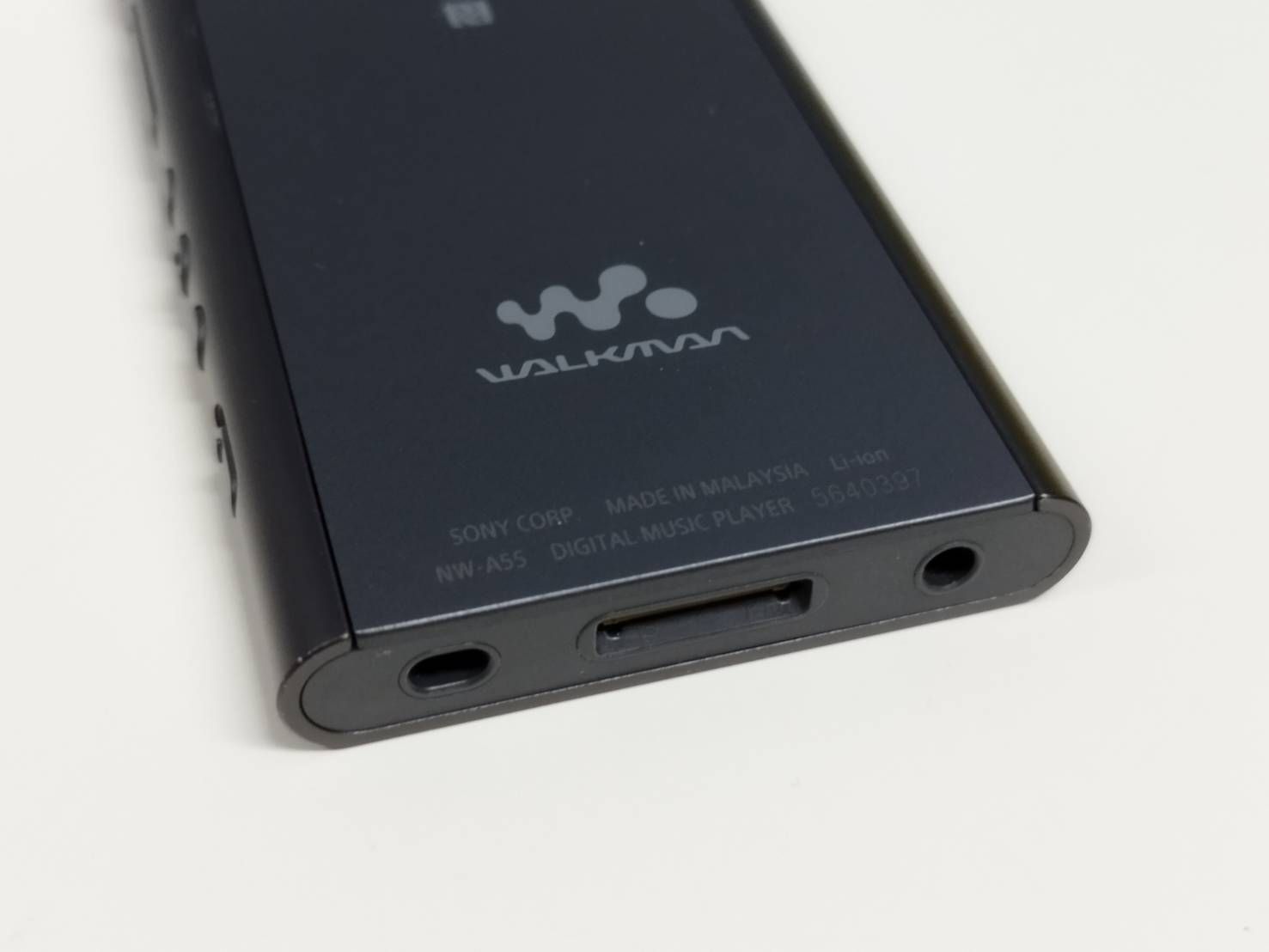 オーディオ機器 SONY ウォークマン NW-A55 16GB/グレイッシュブラック