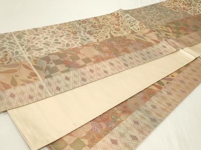 平和屋着物◎六通柄袋帯 辻が花 金糸 正絹 逸品 CAAY2354in - メルカリ