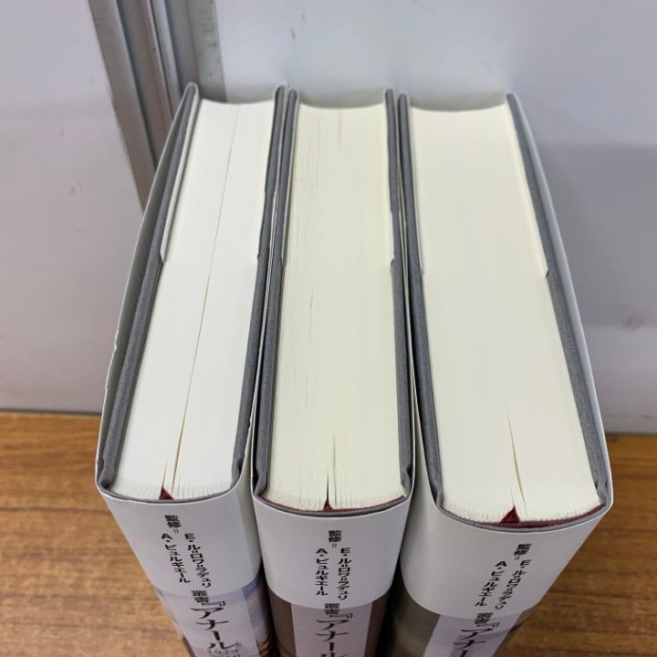 ▲01)【同梱不可】叢書『アナール 1929-2010』3冊セット/歴史の対象と方法/E・ル=ロワ=ラデュリ/A・ビュルギエール/藤原書店/A 01)【同梱不可】叢書『アナール 1929-2010』3冊セット/歴史の