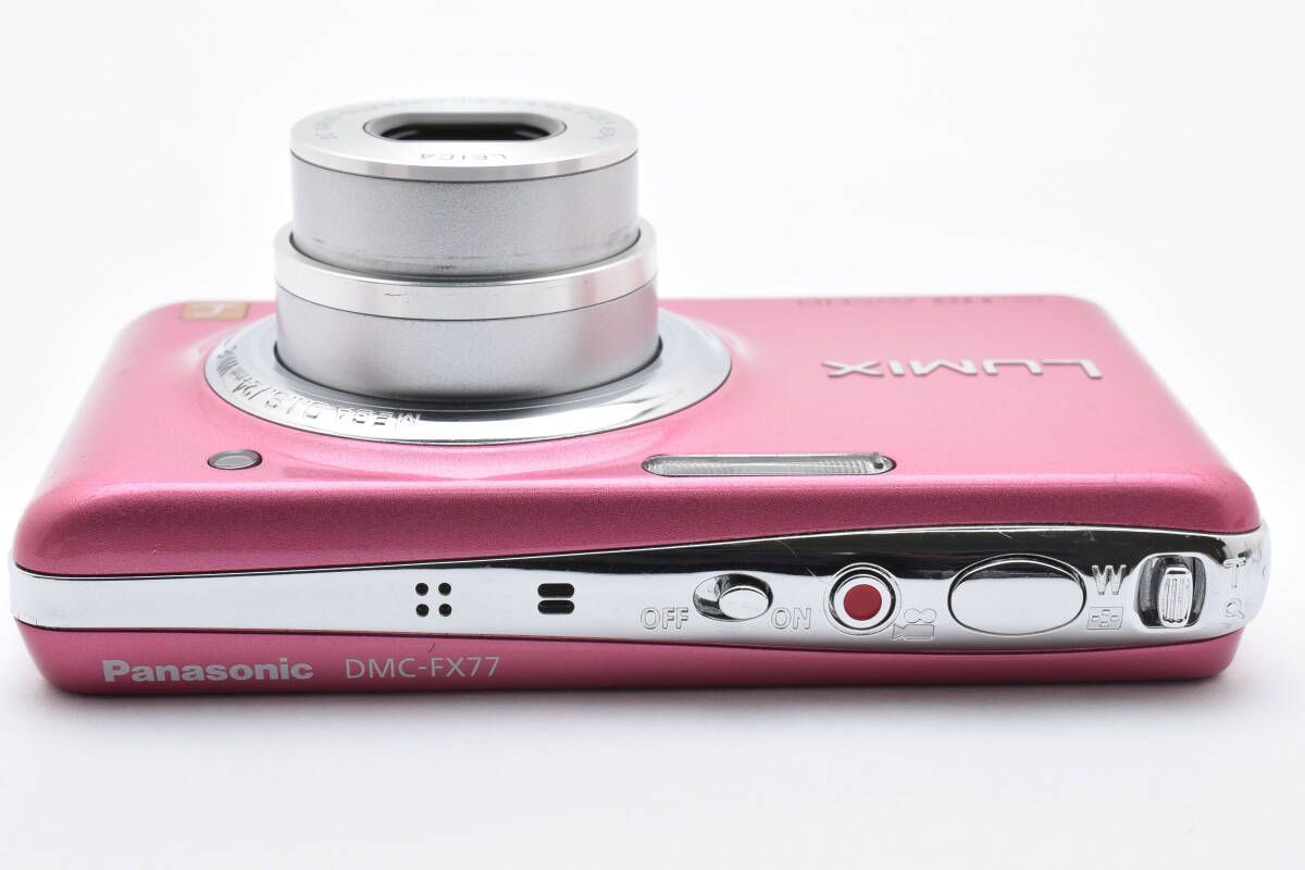 ☆良品☆ パナソニック Panasonic LUMIX DMC-FX77 ピンク