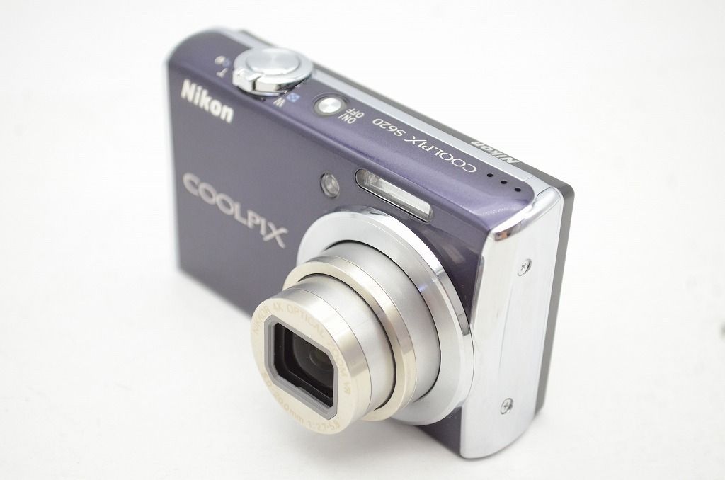 良品 Nikon ニコン COOLPIX S620 コンパクトデジタルカメラ グロス