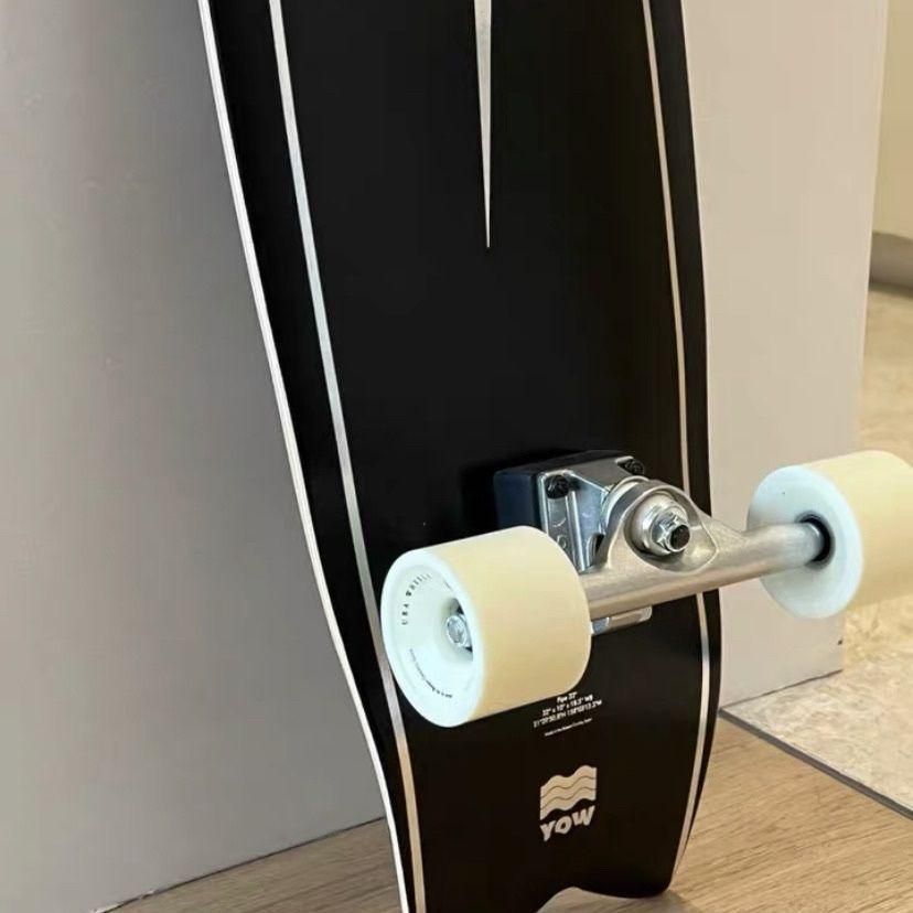 YOW スケートボード ブラック 32in YOW スケートボード ブラック 32in YOW SURF SKATE ヤウ