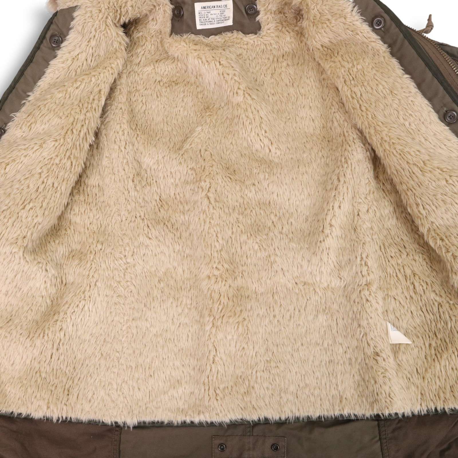 AMERICAN RAG CIE アメリカンラグシー 秋冬 ボア ライナー☆ ファー M