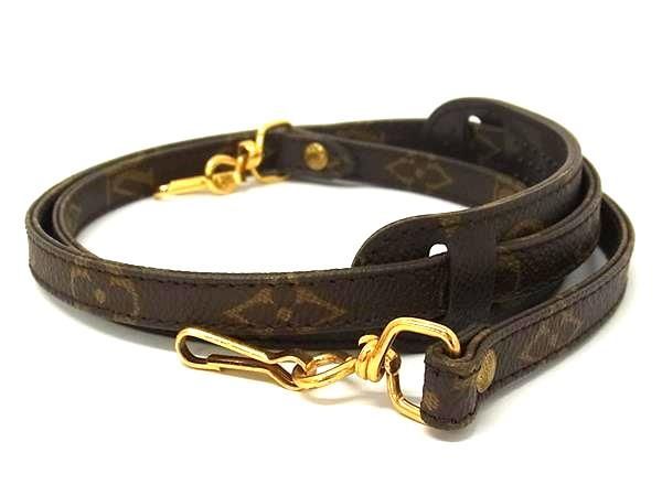 美品＊ヴィトン Vuitton モノグラム ショルダーストラップ ベルト B69 LOUIS VUITTON (ルイヴィトン) モノグラム ショルダーベルト