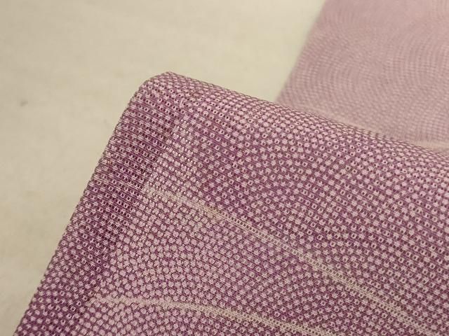 平和屋着物＊夏物 人間国宝 小宮康孝 訪問着 江戸小紋 絽 草花文 正絹